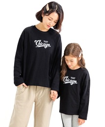 Bee des Bee（ビーデスビー）の「オーバーシルエット プリントトップス（Tシャツ/カットソー）」