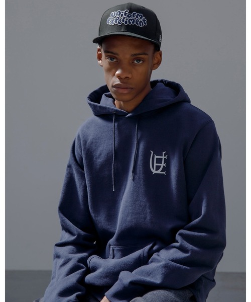 uniform experiment（ユニフォームエクスペリメント）の「AUTHENTIC LOGO SWEAT HOODIE（パーカー・メンズ・ネイビー/ブラック/グレー・3/4/2/1）」の10枚目の写真