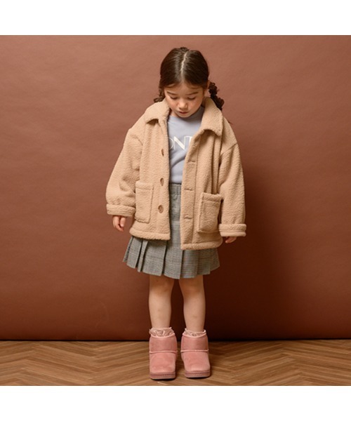 Lycee mine(リセマイン)の「チェックプリーツスカート(インナーパンツ付き)(スカート・キッズ・イエロー/レッド/グリーン/ブラック/ブルーグレー・100cm/120cm/140cm/110cm/130cm/150cm)」の15枚目の写真