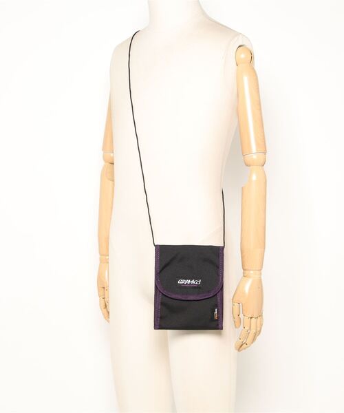 Gramicci(グラミチ)の「【63】【GRAMICCI】CORDURA NECK POUCH(ショルダーバッグ・レディース・ブラック・FREE)」の13枚目の写真