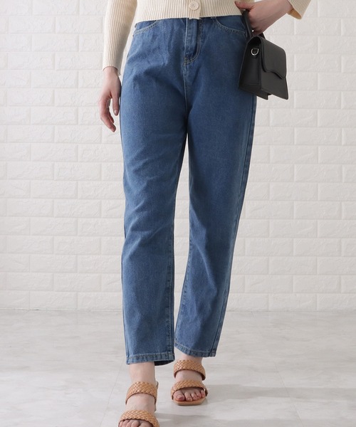 セール】サルエル風シルエットデニムパンツ（デニムパンツ