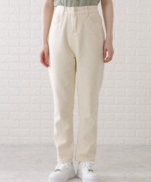 サルエル風シルエットデニムパンツ