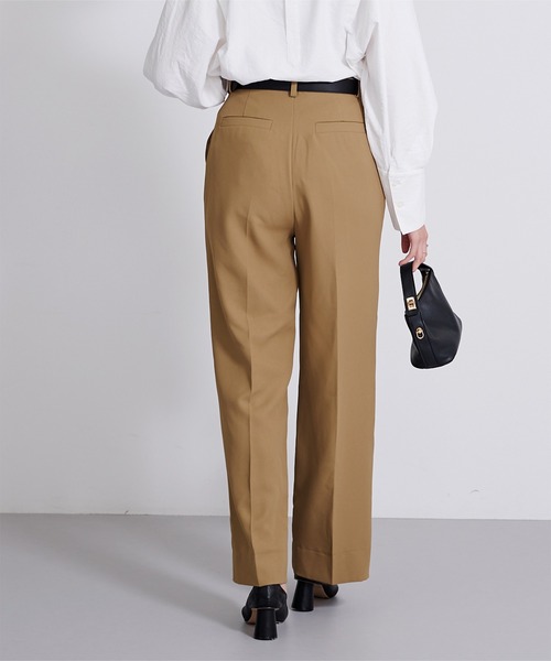 UR'S(ユアーズ)の「ワンタックセンタープレスストレートパンツ(その他パンツ・レディース・ブラック/キャメル/ネイビー/アイボリー・L/M/S)」の15枚目の写真