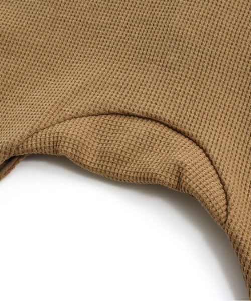 BREEZE（ブリーズ）の「ワッフルカバーオール（ロンパース・キッズ・ブラウン/レインボー/ブルー/ブラック・80/60/70）」の6枚目の写真