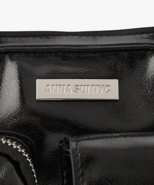 anna sui nyc(アナ スイ エヌ ワイ シー)の「【人気アイテム】マルチポケットチビバッグ(ショルダーバッグ・レディース・ブラック/シルバー/ブルー/レッド/パープル/マルチ/オレンジ/ライム/ブラック系その他2/シルバー系その他2/パープル系その他/レッド系その他・FREE)」の19枚目の写真