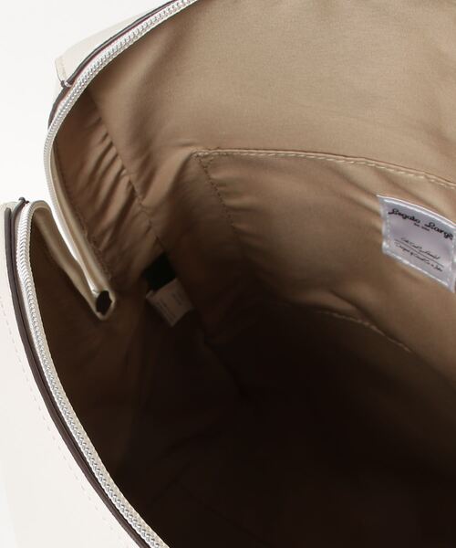 Legato Largo(レガートラルゴ)の「Legato Largo / かるいかばんPU リュック / LG-P0114Z(バックパック/リュック・レディース・アイボリー/ベージュ/キャメル/ベージュ系その他/ラベンダー/ブラック/オリーブ/イエロー/ライトブルー・ONESIZE)」の12枚目の写真