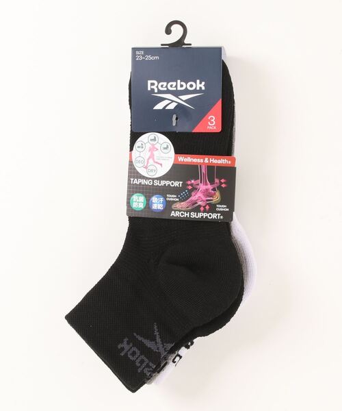 Reebok(リーボック)の「Reebok/リーボック ソックス ショート丈 3足組(ソックス/靴下・レディース・その他1・23-25)」の1枚目の写真