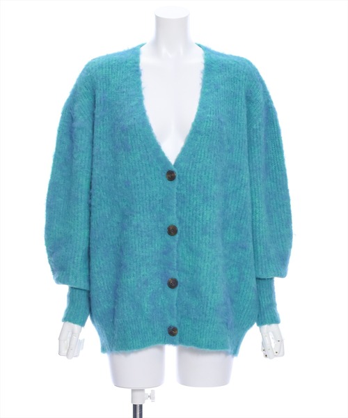 clear（クリア）の「ミックス編みオーバーサイズニットカーディガン（カーディガン/ボレロ・レディース・ブルー/グレー/アイボリー・F）」の21枚目の写真