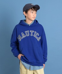 NAUTICA | 【NAUTICA】フロントロゴアップリケ刺繍プルパーカー(その他トップス)