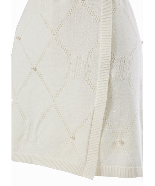 Riu（リウ）の「Pearl eyelet short skirt（スカート・レディース・グレー/ホワイト/ブラック・FREE）」の17枚目の写真