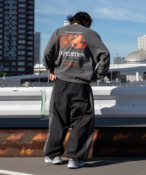 kutir(クティール)の「配色切り替えワイドパンツ(その他パンツ・メンズ・ブラック/ネイビー・SMALL/LARGE/MEDIUM)」の11枚目の写真