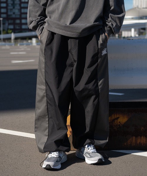 kutir(クティール)の「配色切り替えワイドパンツ(その他パンツ・メンズ・ブラック/ネイビー・SMALL/LARGE/MEDIUM)」の3枚目の写真