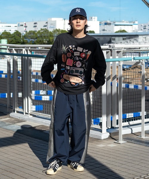 kutir(クティール)の「配色切り替えワイドパンツ(その他パンツ・メンズ・ブラック/ネイビー・SMALL/LARGE/MEDIUM)」の19枚目の写真