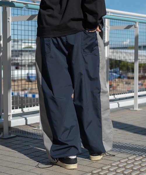 kutir(クティール)の「配色切り替えワイドパンツ(その他パンツ・メンズ・ブラック/ネイビー・SMALL/LARGE/MEDIUM)」の17枚目の写真
