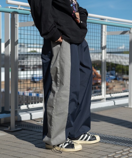 kutir(クティール)の「配色切り替えワイドパンツ(その他パンツ・メンズ・ブラック/ネイビー・SMALL/LARGE/MEDIUM)」の18枚目の写真