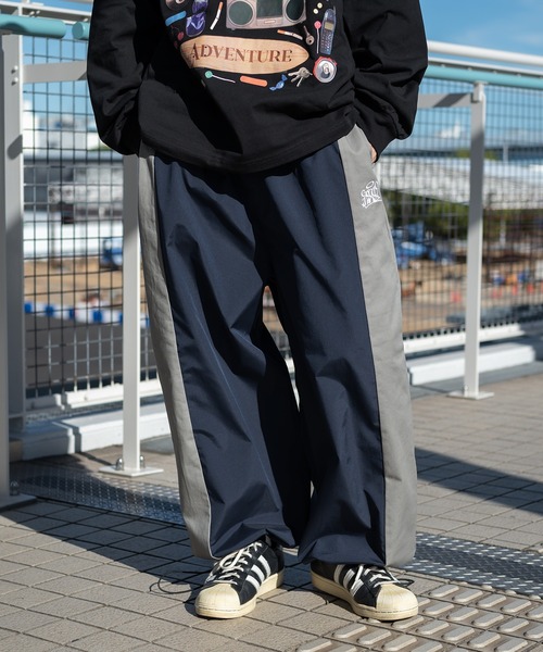 kutir(クティール)の「配色切り替えワイドパンツ(その他パンツ・メンズ・ブラック/ネイビー・SMALL/LARGE/MEDIUM)」の15枚目の写真