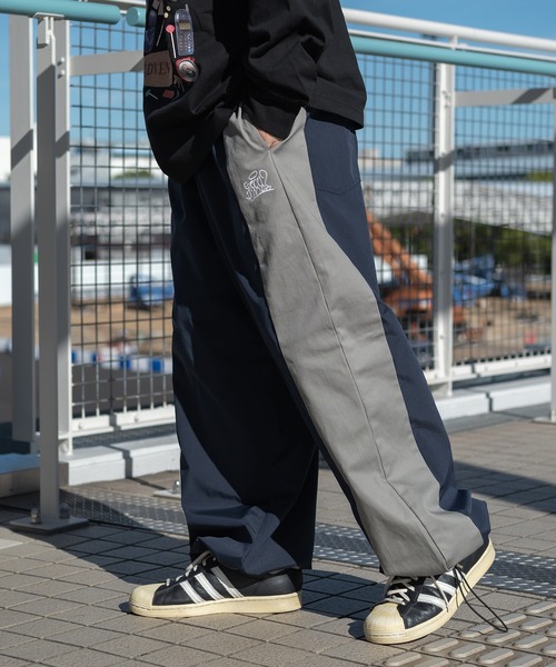 kutir(クティール)の「配色切り替えワイドパンツ(その他パンツ・メンズ・ブラック/ネイビー・SMALL/LARGE/MEDIUM)」の16枚目の写真