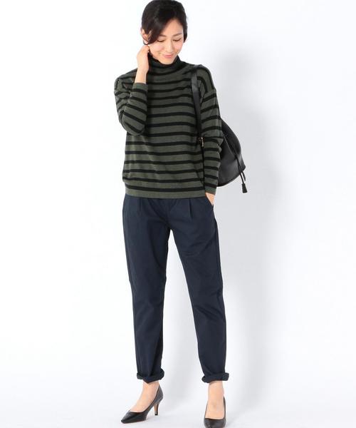 coen（コーエン）の「イージータックチノパンツ15FW（チノパンツ・レディース・ベージュ/オリーブ/ネイビー・MEDIUM/SMALL/LARGE）」の14枚目の写真