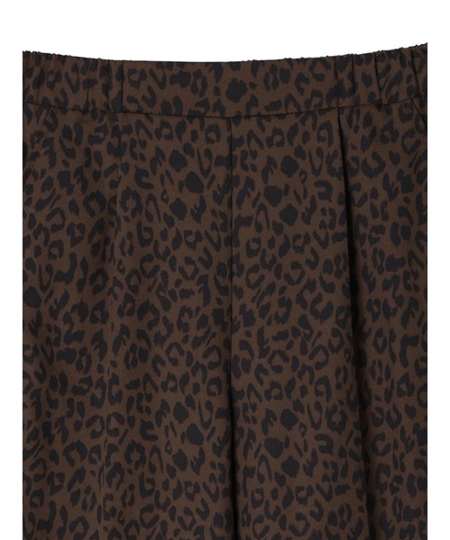 ESCAR(エスカー)の「■ESCAR サイドラッフルストレートパンツ(その他パンツ・レディース・ブラック/レオパード・FREE)」の10枚目の写真