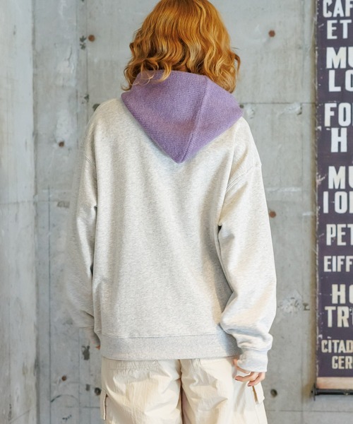 PBLIM(ページボーイリム)の「PBLIM/スーベニアプリントスウェット(スウェット・レディース・オフホワイト/杢グレー/ネイビー・MEDIUM/LARGE)」の12枚目の写真