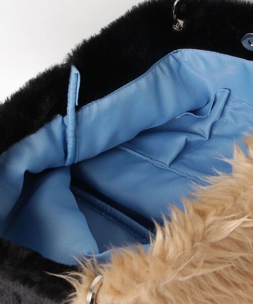 COMMON WARE(コモンウェアー)の「EM:MISFITS カラー ファートート 軽量(トートバッグ・レディース・ネイビー/アイボリー/ブラック/カーキ・FREE)」の9枚目の写真