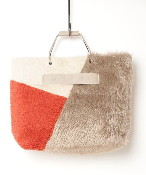 COMMON WARE(コモンウェアー)の「EM:MISFITS カラー ファートート 軽量(トートバッグ・レディース・ネイビー/アイボリー/ブラック/カーキ・FREE)」の21枚目の写真