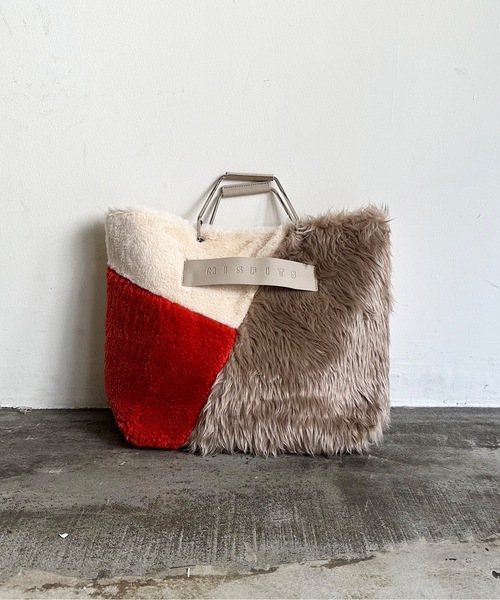 COMMON WARE(コモンウェアー)の「EM:MISFITS カラー ファートート 軽量(トートバッグ・レディース・ネイビー/アイボリー/ブラック/カーキ・FREE)」の22枚目の写真