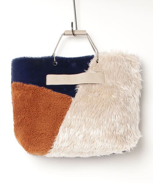 COMMON WARE(コモンウェアー)の「EM:MISFITS カラー ファートート 軽量(トートバッグ・レディース・ネイビー/アイボリー/ブラック/カーキ・FREE)」の20枚目の写真