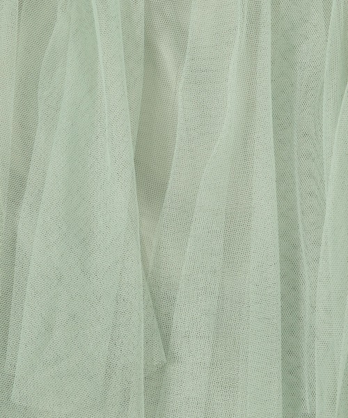 mysty woman（ミスティウーマン）の「チュールヘムティアードスカート 988046（スカート・レディース・ライトグリーン/アイボリー/ブラック・FREE）」の16枚目の写真