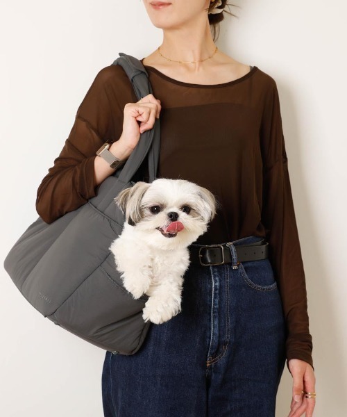 セール】軽量撥水ペットトートバッグ【撥水加工・軽量・ずれ落ち防止肩