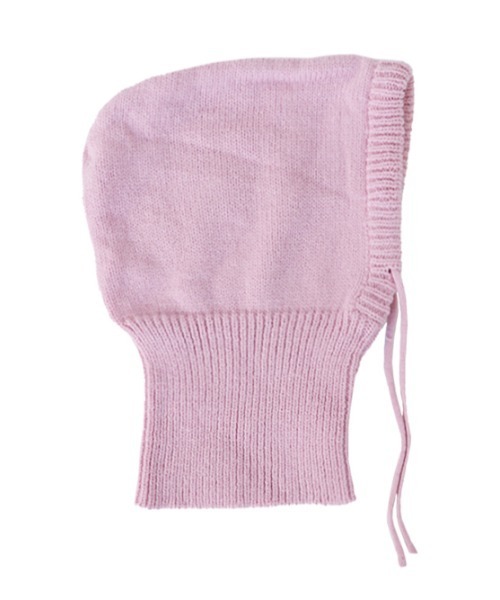 AMAIL（アマイル）の「Standard milk Balaclava（ハット・レディース・ベージュ/ピンク・FREE）」の10枚目の写真