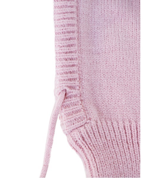 AMAIL（アマイル）の「Standard milk Balaclava（ハット・レディース・ベージュ/ピンク・FREE）」の7枚目の写真