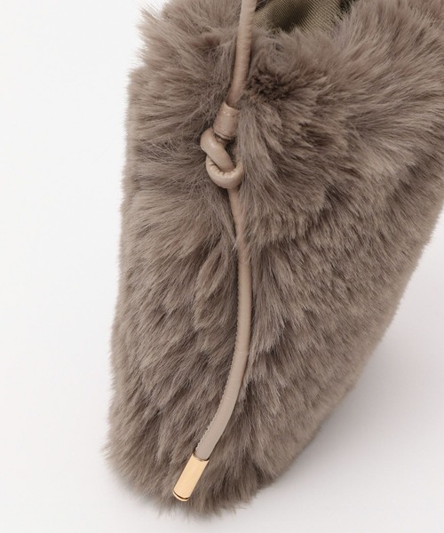 BARNYARDSTORM（バンヤードストーム）の「モバイルファーショルダー（ショルダーバッグ・レディース・モカ/ライトベージュ・FREE）」の9枚目の写真