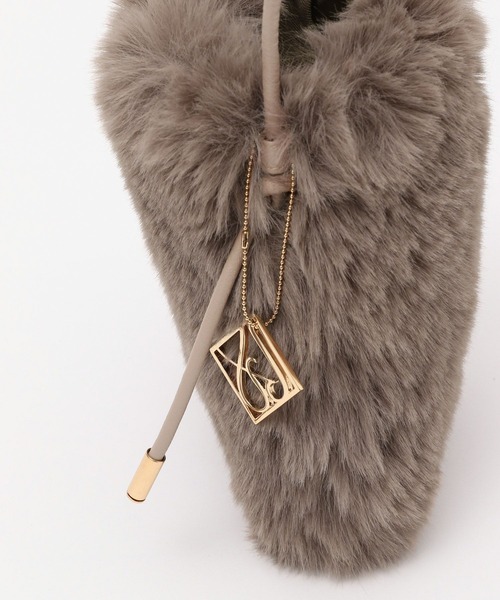 BARNYARDSTORM（バンヤードストーム）の「モバイルファーショルダー（ショルダーバッグ・レディース・モカ/ライトベージュ・FREE）」の10枚目の写真