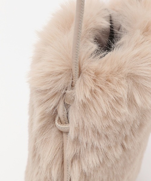 BARNYARDSTORM（バンヤードストーム）の「モバイルファーショルダー（ショルダーバッグ・レディース・モカ/ライトベージュ・FREE）」の11枚目の写真