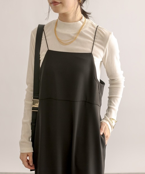 RIVE DROITE（リヴドロワ）の「ベロアチュールハイネックカットソー（Tシャツ/カットソー・レディース・ブラック/オフホワイト・FREE）」の22枚目の写真