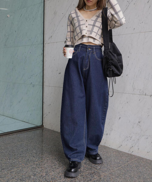 FREE'S MART（フリーズマート）の「ショート丈カーディガン×キャミソールセット（ニット/セーター・レディース・ホワイト系その他/ブラック系その他/ブラウン系その他・FREE）」の20枚目の写真