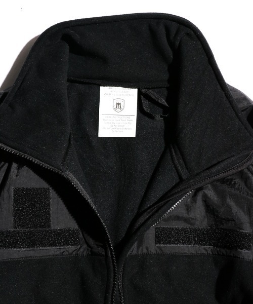 MILITARY(ミリタリー)の「U.S MILITARY/ユーエスミリタリー BAF ECWCS GEN2 LEVEL3 BLACK FLEECE JACKET BAF社製GEN2フリースジャケット(ブルゾン・メンズ・ブラック・LARGE/MEDIUM)」の5枚目の写真