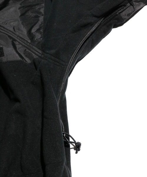 MILITARY(ミリタリー)の「U.S MILITARY/ユーエスミリタリー BAF ECWCS GEN2 LEVEL3 BLACK FLEECE JACKET BAF社製GEN2フリースジャケット(ブルゾン・メンズ・ブラック・LARGE/MEDIUM)」の13枚目の写真