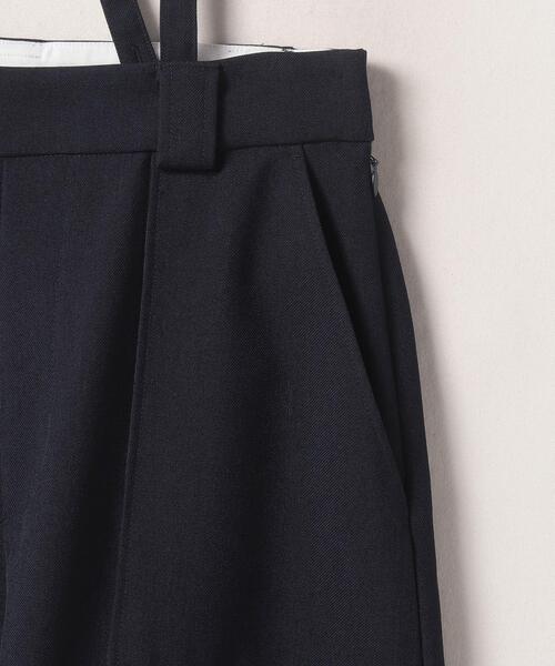 LANVIN en Bleu(ランバンオンブルー)の「サスペンダーワイドポケットパンツ(その他パンツ・レディース・ネイビー/キャメル・36/38)」の5枚目の写真