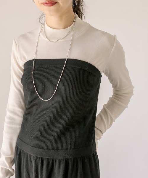 RIVE DROITE（リヴドロワ）の「ベアサロペット（サロペット/オーバーオール・レディース・グレー/ブラック・FREE）」の9枚目の写真