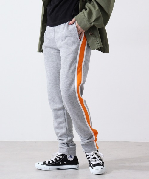 FUNALIVE(ファンアライブ)の「Fitted slim line skinny pants / フィットスリム ラインスキニーパンツ unisex(その他パンツ・メンズ・ブラウン/ミント/ネイビー/モカ/ブラック×イエロー/杢グレー/ブラック×ホワイト/ブラック×ベージュ/ベージュ/グレー系/ブラック・XL/L/M)」の6枚目の写真
