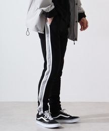 Fitted slim line skinny pants / フィットスリム ラインスキニーパンツ unisex