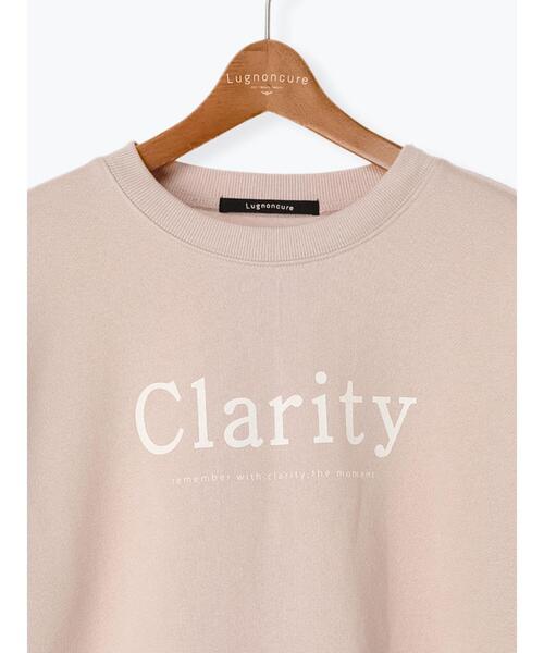 Lugnoncure（ルノンキュール）の「フロントロゴ裏起毛スウェット（Tシャツ/カットソー・レディース・オフホワイト/ブラック/ピンク・F）」の16枚目の写真