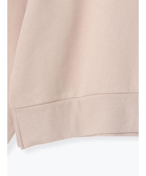 Lugnoncure（ルノンキュール）の「フロントロゴ裏起毛スウェット（Tシャツ/カットソー・レディース・オフホワイト/ブラック/ピンク・F）」の18枚目の写真