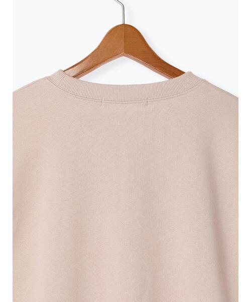 Lugnoncure（ルノンキュール）の「フロントロゴ裏起毛スウェット（Tシャツ/カットソー・レディース・オフホワイト/ブラック/ピンク・F）」の19枚目の写真