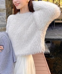 ACYM（アシーム）の「Shaggy volume sleeve ニット（ニット/セーター）」