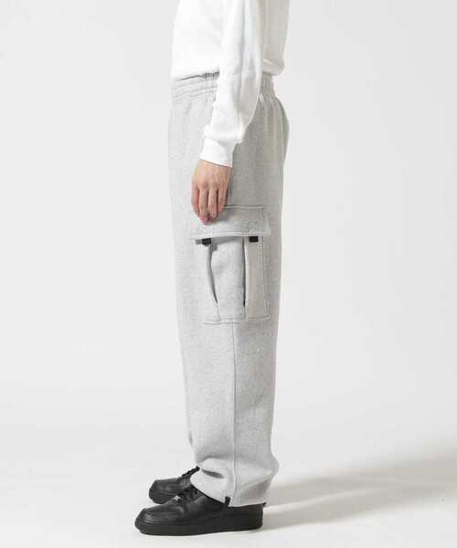 AVIREX（アヴィレックス）の「《直営店限定》HEAVY WEIGHT SWEAT CARGO PANTS / ヘビーウェイト スウェット カーゴパンツ / AVIREX / アヴィレックス（スウェットパンツ・メンズ・ブラック/グレー・MEDIUM/X-LARGE/LARGE）」の12枚目の写真