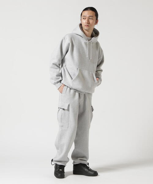 AVIREX（アヴィレックス）の「《直営店限定》HEAVY WEIGHT SWEAT CARGO PANTS / ヘビーウェイト スウェット カーゴパンツ / AVIREX / アヴィレックス（スウェットパンツ・メンズ・ブラック/グレー・MEDIUM/X-LARGE/LARGE）」の21枚目の写真