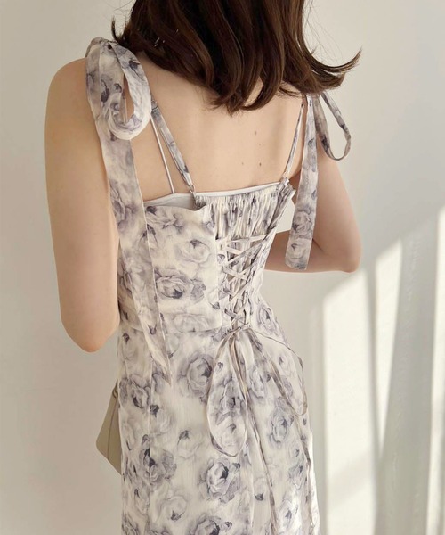 one after another NICE CLAUP（ワンアフターアナザーナイスクラップ）の「マーメイドキャミワンピース/WEB限定商品（ワンピース・レディース・ホワイト系その他/アイボリー/ブラック/ホワイト系・MEDIUM/LARGE）」の17枚目の写真